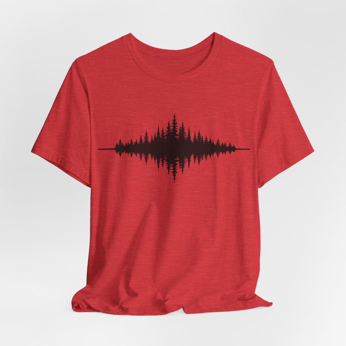 Forest Sound Wave | Nature Graphic Tee