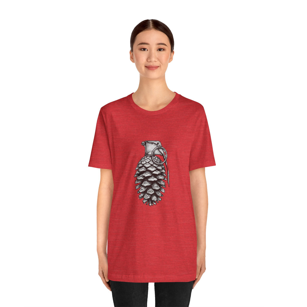 Pine Cone Grenade | Nature Graphic Tee