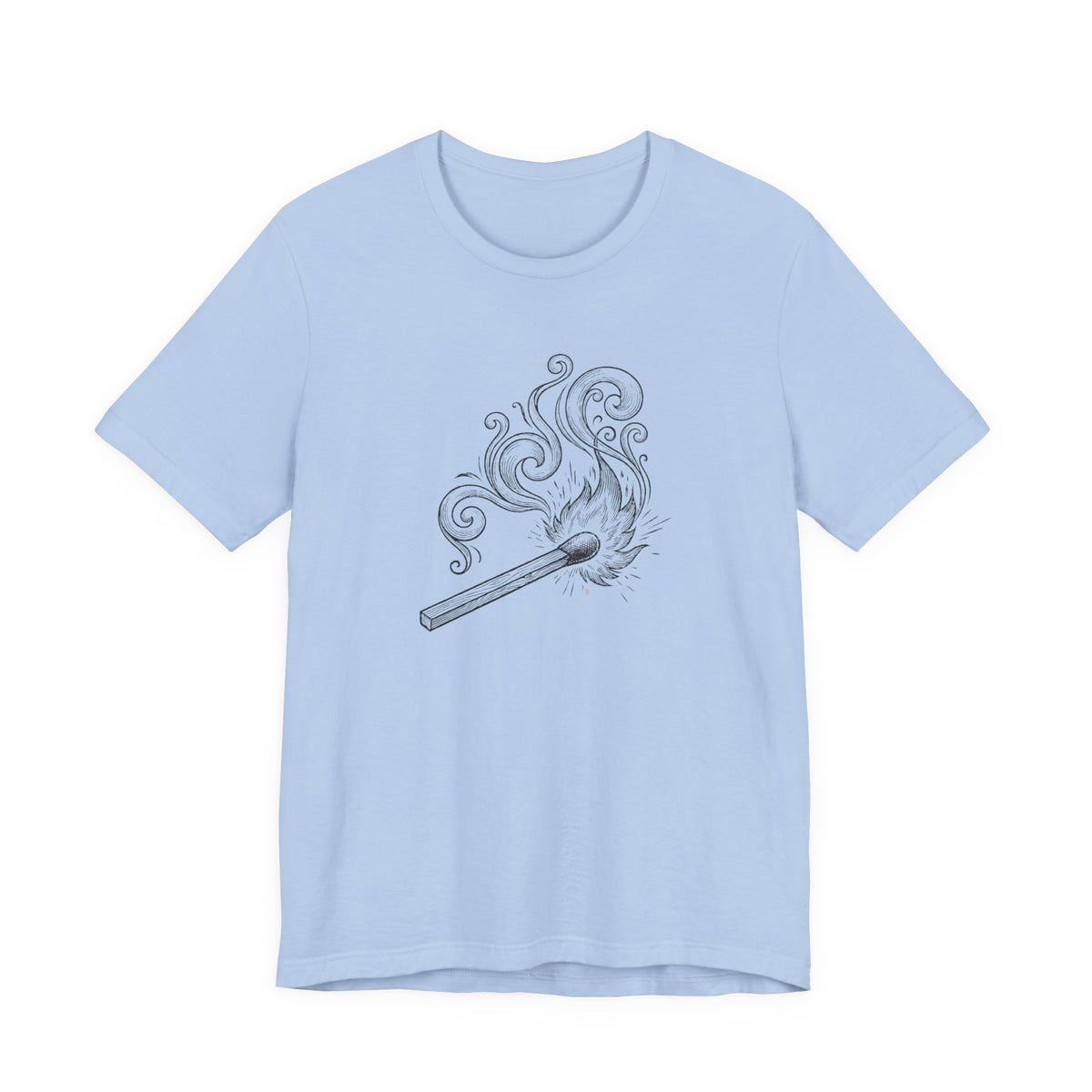 Campfire Spark Swirl | Nature Graphic Tee