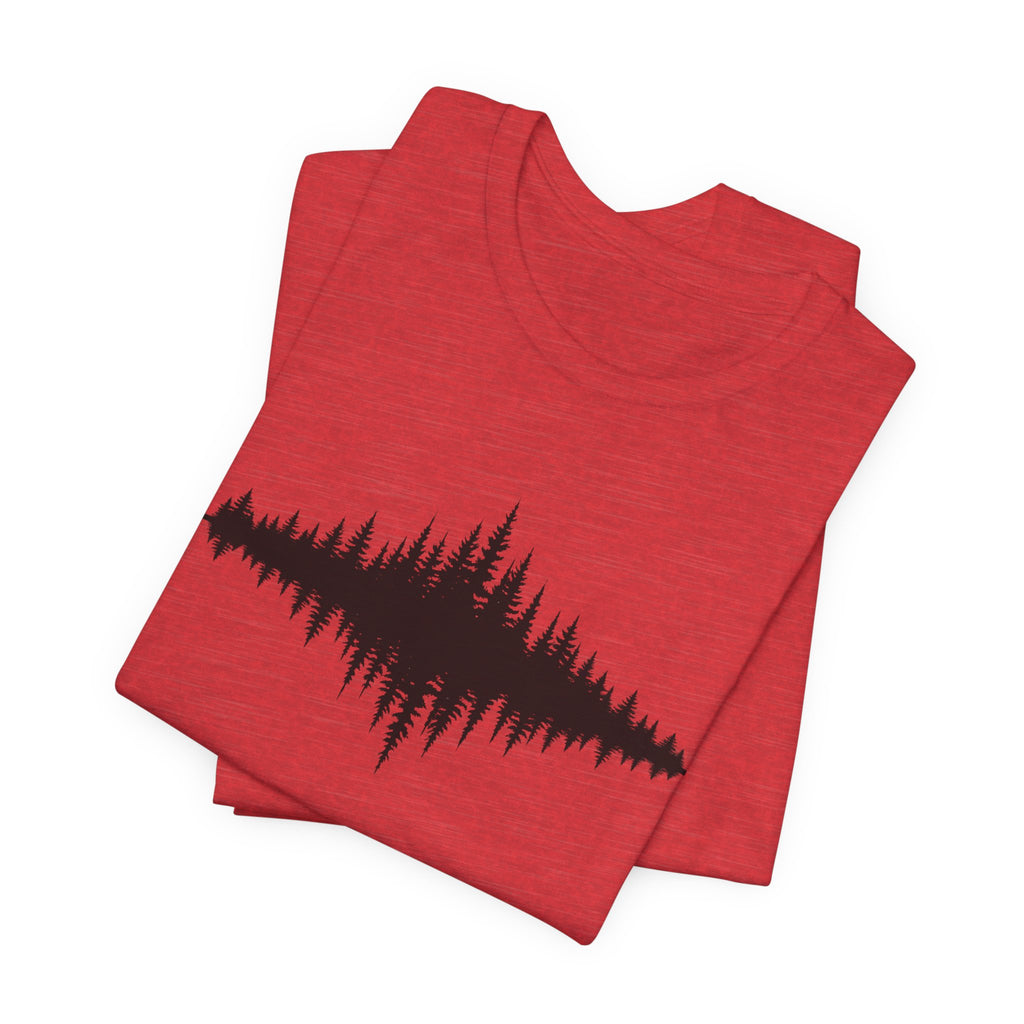 Forest Sound Wave | Nature Graphic Tee