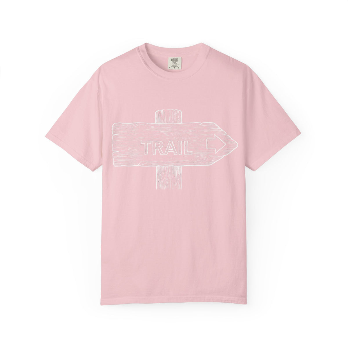 Trail Sign T-Shirt — Outdoor Hiking Direction Shirt