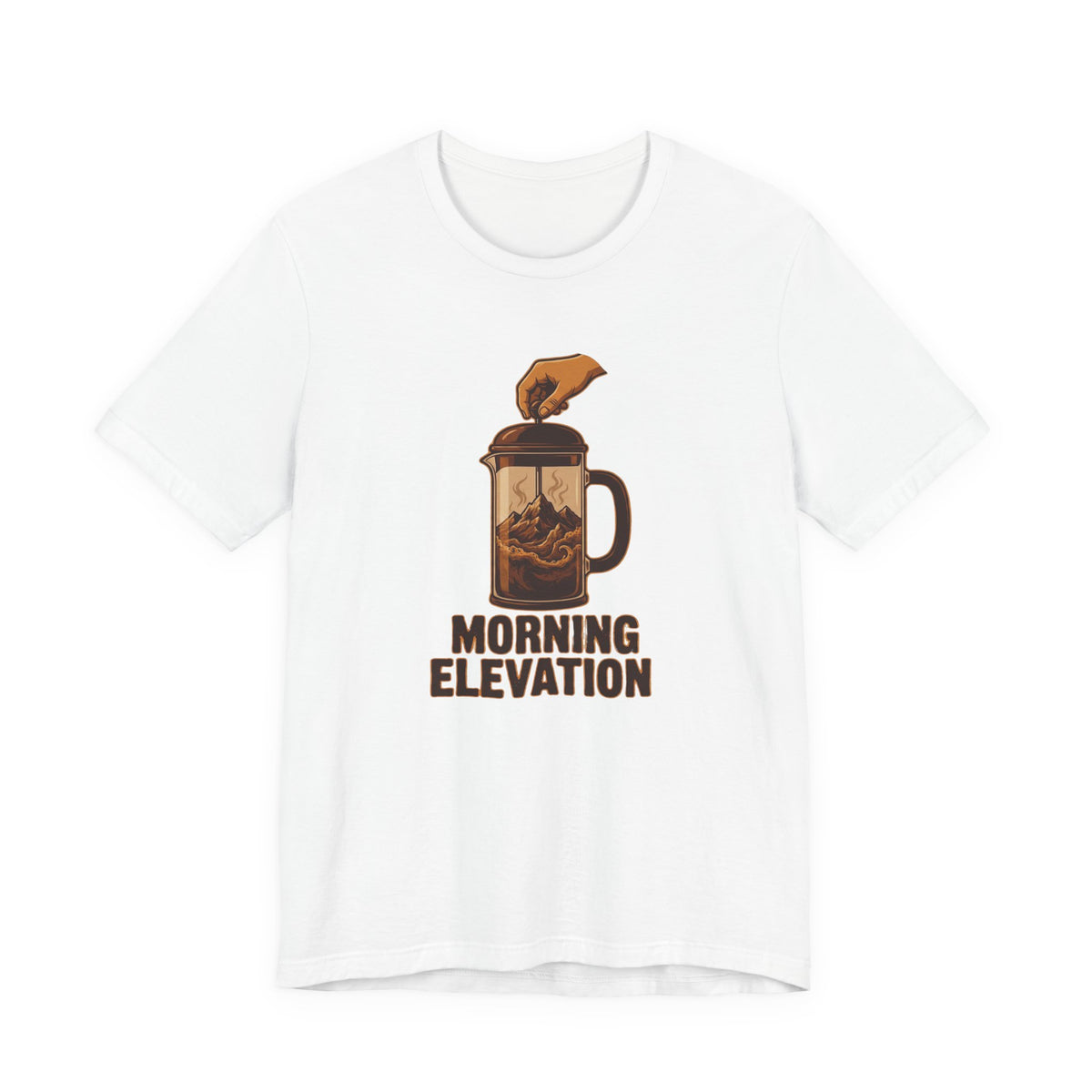 Morning Elevation | Coffee Mountain Graphic Tee